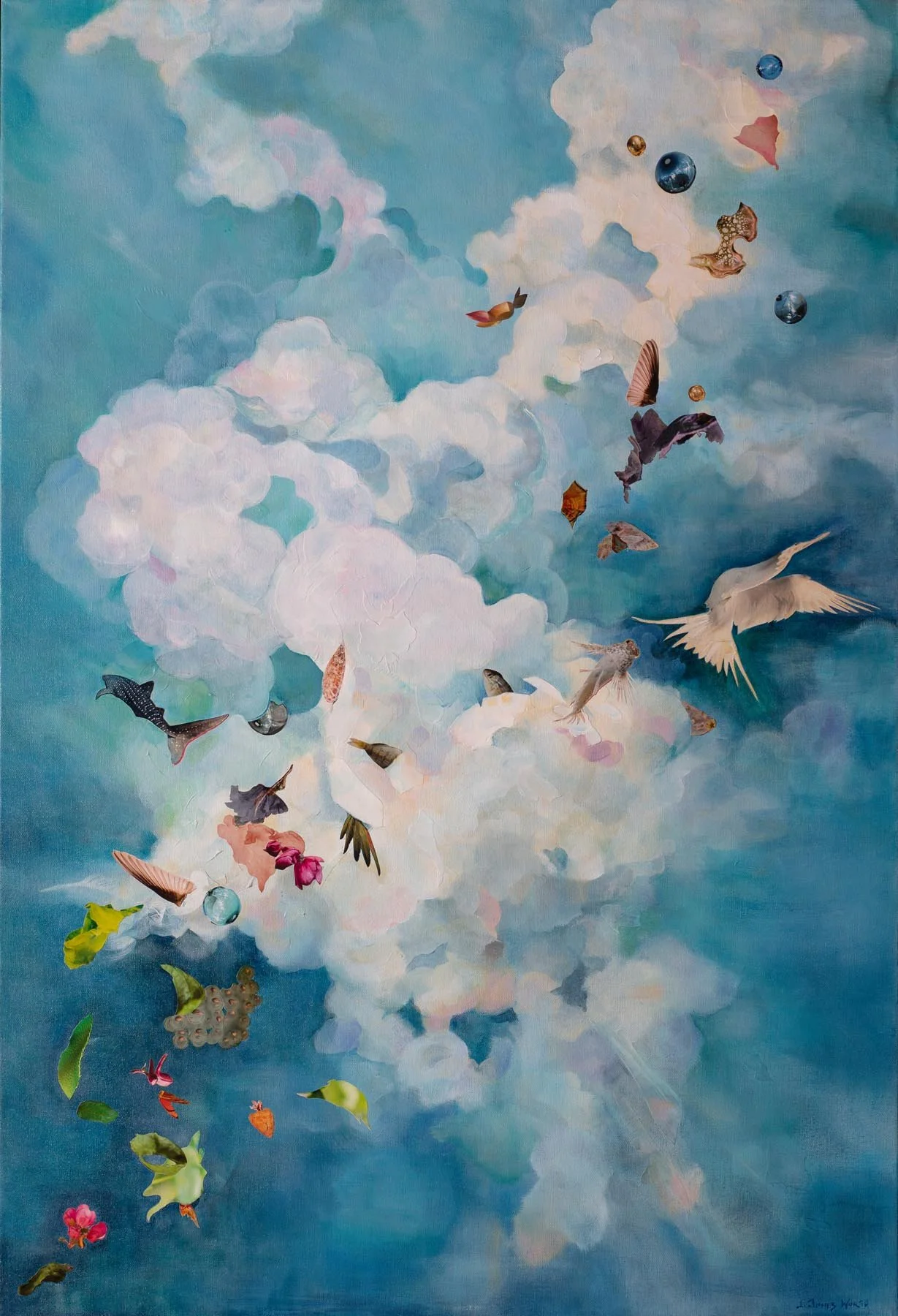 We Fiddle While Rome Burns (Cloudscapes Collection) — Lauren Jones